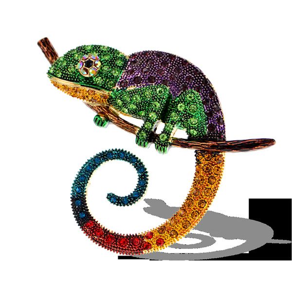 new diamond colorful chameleon pins brooches fashion painting oil animal lizard pin accessories ac402, Gray
new diamond colorful chameleon pins brooches fashion painting oil animal lizard pin accessories ac402, Gray