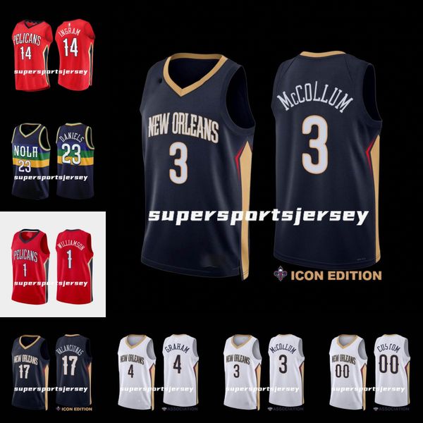 zion 1 williamson 2022-23 basketball jersey jonas 17 valanciunas c.j. 3 mccollum herbert 5 jones larry 22 nance jr., Black;red
zion 1 williamson 2022-23 basketball jersey jonas 17 valanciunas c.j. 3 mccollum herbert 5 jones larry 22 nance jr., Black;red