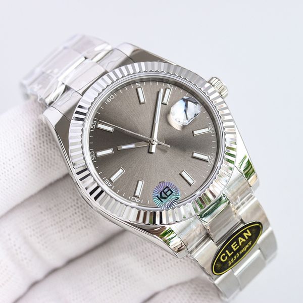 clean factory mens luxury watches v11 silver case grey dial 126331 sapphire glass datejust eta2836 automatic waterproof watch 904l original, Slivery;brown
clean factory mens luxury watches v11 silver case grey dial 126331 sapphire glass datejust eta2836 automatic waterproof watch 904l original, Slivery;brown