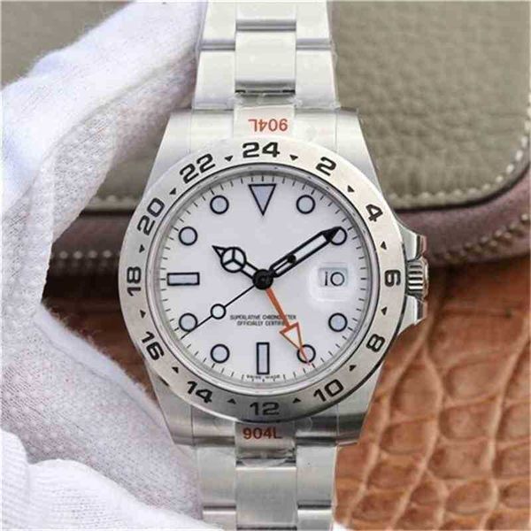 2 colour gm v2 luxury mens watches explorer ii cal.3187 3187 automatic mechanical movement 216570 904l steel gmt watch, Slivery;brown
2 colour gm v2 luxury mens watches explorer ii cal.3187 3187 automatic mechanical movement 216570 904l steel gmt watch, Slivery;brown
