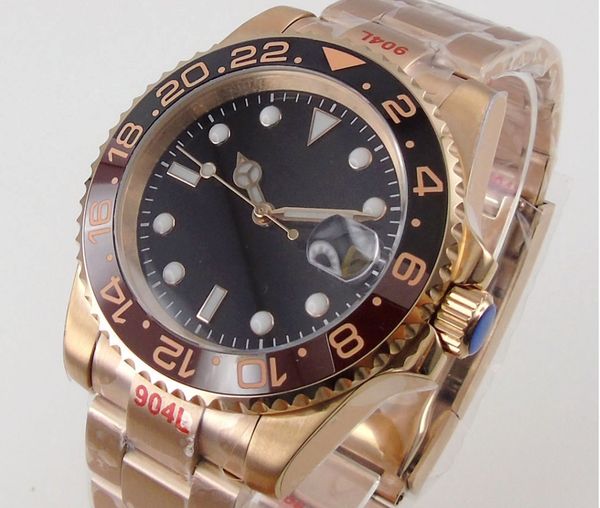 brand new full rose gold coated selfwinding wristwatch men black brown insert oyster strap deployment clasp, Slivery;brown
brand new full rose gold coated selfwinding wristwatch men black brown insert oyster strap deployment clasp, Slivery;brown