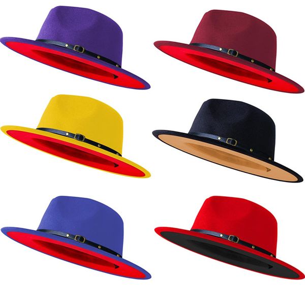 wide brim hats lavender purple fedora hat twotone belt accessories panama felt ladies jazz church men drop delivery 2022 smtvj, Blue;gray
wide brim hats lavender purple fedora hat twotone belt accessories panama felt ladies jazz church men drop delivery 2022 smtvj, Blue;gray