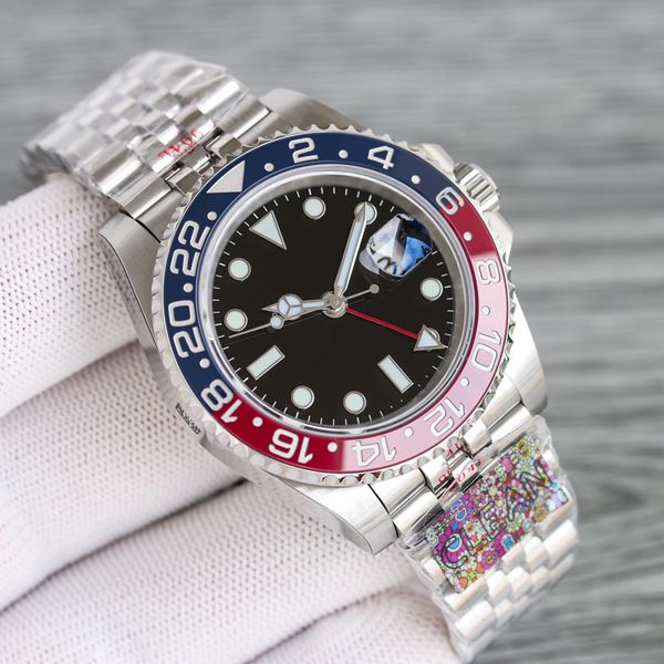 clean factory luxury watches mens watch red&blue ceramic bezel gmt ii 40mm 904l 126715 eta3186 movement sapphire waterproof luminous wristwa, Slivery;brown
clean factory luxury watches mens watch red&blue ceramic bezel gmt ii 40mm 904l 126715 eta3186 movement sapphire waterproof luminous wristwa, Slivery;brown