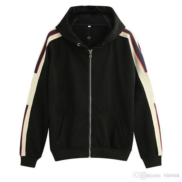 19ss black luxury italy designer fashion brand new hooded zip-up sweatshirt with logo stripe men's g hoodies women sweatshirt199d
19ss black luxury italy designer fashion brand new hooded zip-up sweatshirt with logo stripe men's g hoodies women sweatshirt199d