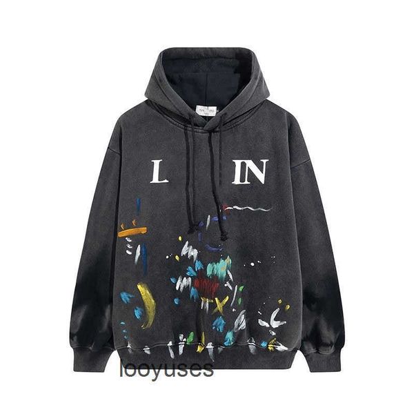 men's hoodies sweatshirts designer luxury lanvins classic sweaters galleryes streetwear dept splash ink graffiti print women's aut, Black
men's hoodies sweatshirts designer luxury lanvins classic sweaters galleryes streetwear dept splash ink graffiti print women's aut, Black