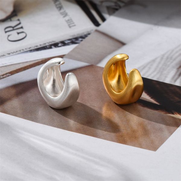 metal frosted wiredrawing screw back ear clip female with no ear hole japanese niche design high-end fashion jewelry, Silver
metal frosted wiredrawing screw back ear clip female with no ear hole japanese niche design high-end fashion jewelry, Silver