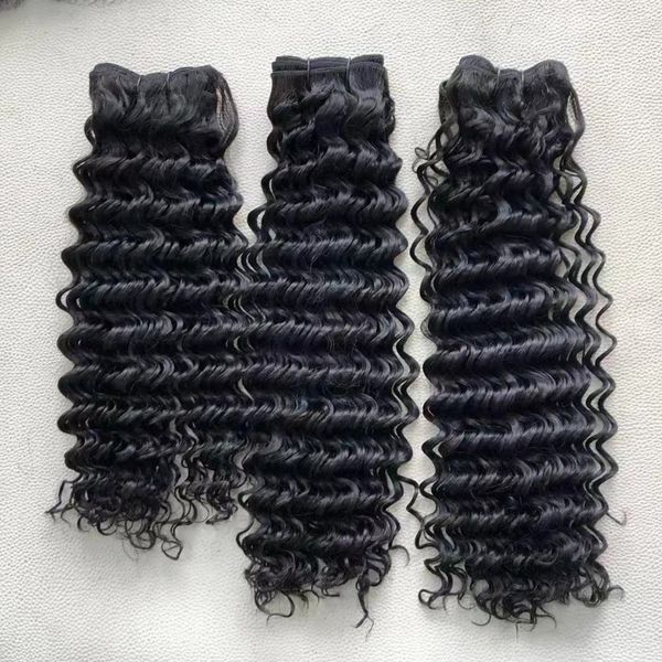 brazilian deep wave hair 11a weaving natural color 2 bundles unprocessed human raw hair wefts, Black
brazilian deep wave hair 11a weaving natural color 2 bundles unprocessed human raw hair wefts, Black