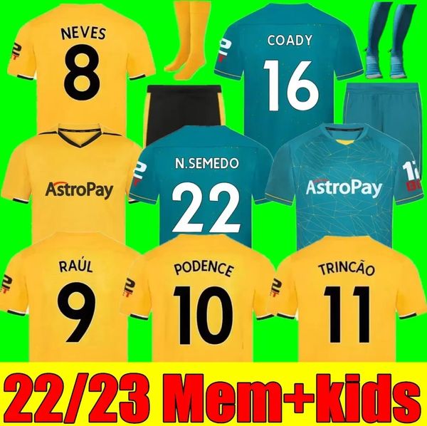 new 22 23 wolves soccer jerseys raul semedo neto neves trincao 2022 2023 wanderers j otto podence gibbs hee chan wolverhampton football shir, Black;yellow
new 22 23 wolves soccer jerseys raul semedo neto neves trincao 2022 2023 wanderers j otto podence gibbs hee chan wolverhampton football shir, Black;yellow