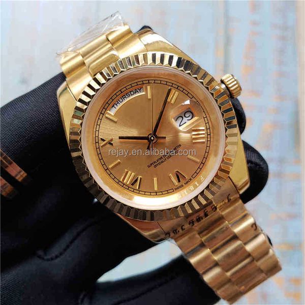 3a gold color fashion mens watches men designer mechanical automatic movement watch
3a gold color fashion mens watches men designer mechanical automatic movement watch