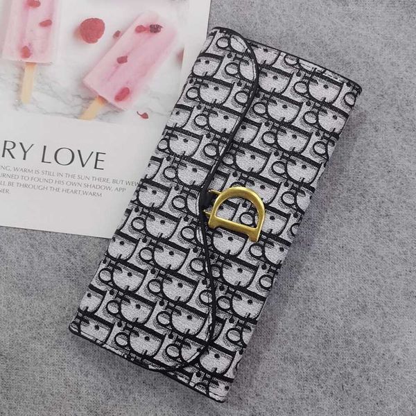 factory wholesale new 2023 new buckle leather women's handbag wallethigh