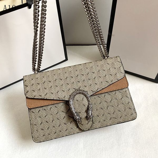 one shoulder bag women's fashionable cross body bag letter embroidered leather panel vintage hardware chain double snakehead buckle out
one shoulder bag women's fashionable cross body bag letter embroidered leather panel vintage hardware chain double snakehead buckle out