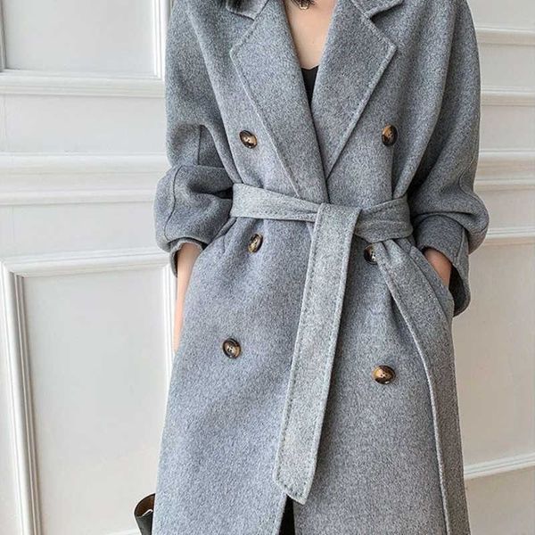 max designer cashmere coat ladies woolen s warm jacket winter luxury long cardigan windbreaker fashion lapel coats, Black
max designer cashmere coat ladies woolen s warm jacket winter luxury long cardigan windbreaker fashion lapel coats, Black
