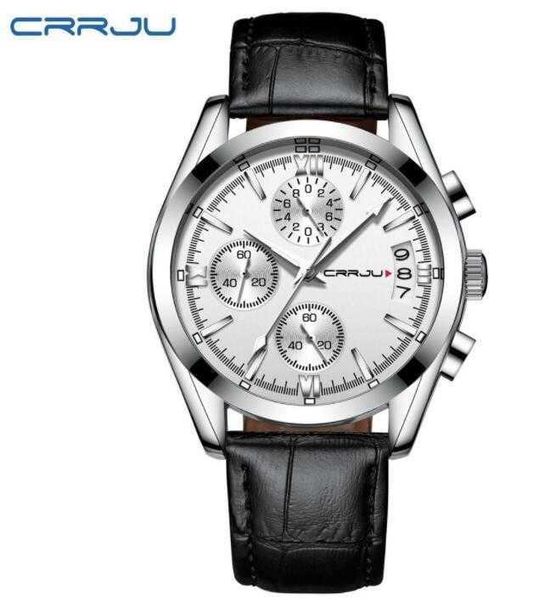 watches seller crrju men military male black dial business quartz watch mens leather strap waterproof clock date multifunction xf7d, Slivery;brown
watches seller crrju men military male black dial business quartz watch mens leather strap waterproof clock date multifunction xf7d, Slivery;brown