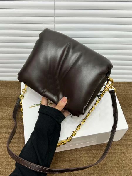 winter designer shiny soft puffer goya shoulder bags smooth lamp napa leather cross body camel pad handbag gold hardware chain cushion bague
winter designer shiny soft puffer goya shoulder bags smooth lamp napa leather cross body camel pad handbag gold hardware chain cushion bague