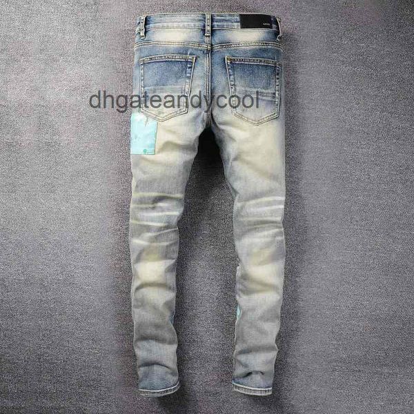 jeans hip amirs us amiris high designer fashion mens casual jean hop pantss street mens worn out and washed splash ink color painting slim f, Blue
jeans hip amirs us amiris high designer fashion mens casual jean hop pantss street mens worn out and washed splash ink color painting slim f, Blue