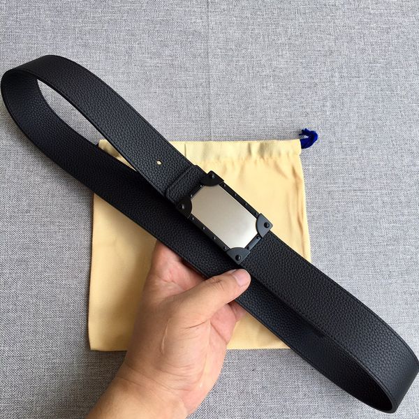 black genuine leather belt silver buckle men luxury designer belts wide casual jean belts reversible, Black;brown
black genuine leather belt silver buckle men luxury designer belts wide casual jean belts reversible, Black;brown