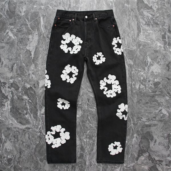 pants heavy jeans embroidery thick washed twisted men's women's 1 black denim, Black;brown
pants heavy jeans embroidery thick washed twisted men's women's 1 black denim, Black;brown