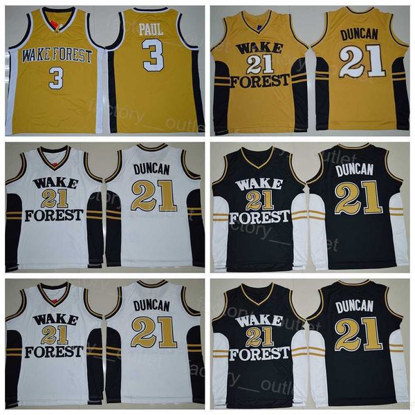 ncaa basketball college wake forest demon deacons jersey tim duncan 21 chris paul 3 university breathable team black white yellow color for
ncaa basketball college wake forest demon deacons jersey tim duncan 21 chris paul 3 university breathable team black white yellow color for
