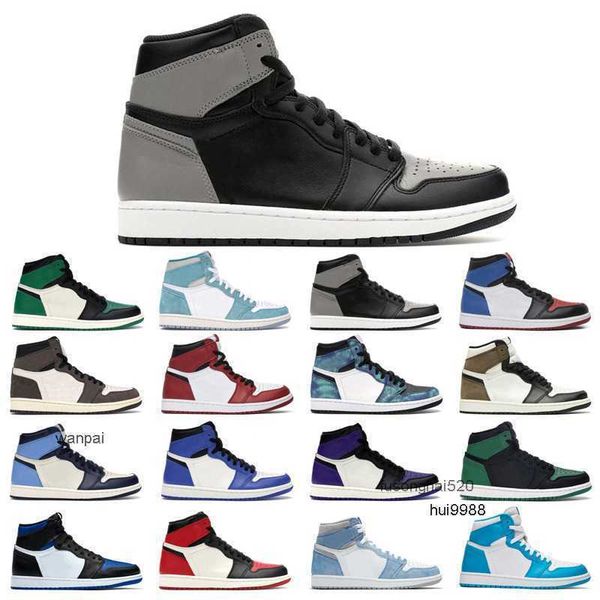 2023 original jumpman 1s basketball shoes 1 men's turbo green unc dark mocha tie dye court purple bred toe cactus jack chicago obsidian, Black
2023 original jumpman 1s basketball shoes 1 men's turbo green unc dark mocha tie dye court purple bred toe cactus jack chicago obsidian, Black