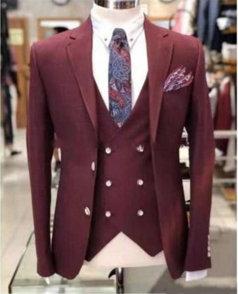 custom made men suits two buttons groom tuxedos notch lapel groomsmen wedding/prom/dinner man blazer jacket pants vest w781, Black;gray
custom made men suits two buttons groom tuxedos notch lapel groomsmen wedding/prom/dinner man blazer jacket pants vest w781, Black;gray