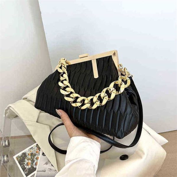 bag for women 2022 new pleated metal clip chain small square bag versatile one shoulder diagonal purses
bag for women 2022 new pleated metal clip chain small square bag versatile one shoulder diagonal purses