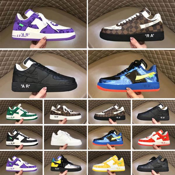 men casual shoes women ow sneakers sail university gold royal cactus jack mans trainers sports low skateboard one sneaker, Black
men casual shoes women ow sneakers sail university gold royal cactus jack mans trainers sports low skateboard one sneaker, Black