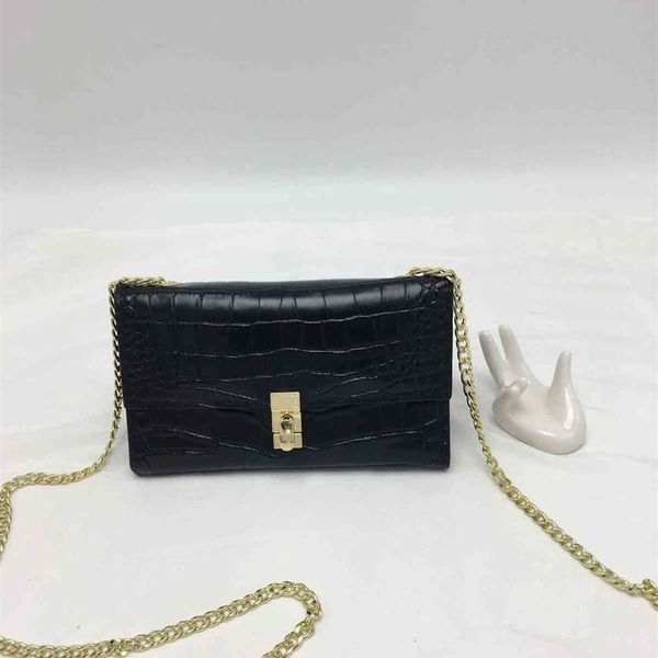 new crocodile leather small square bag chain women's sling single shoulder simple cow diagonal cross
new crocodile leather small square bag chain women's sling single shoulder simple cow diagonal cross