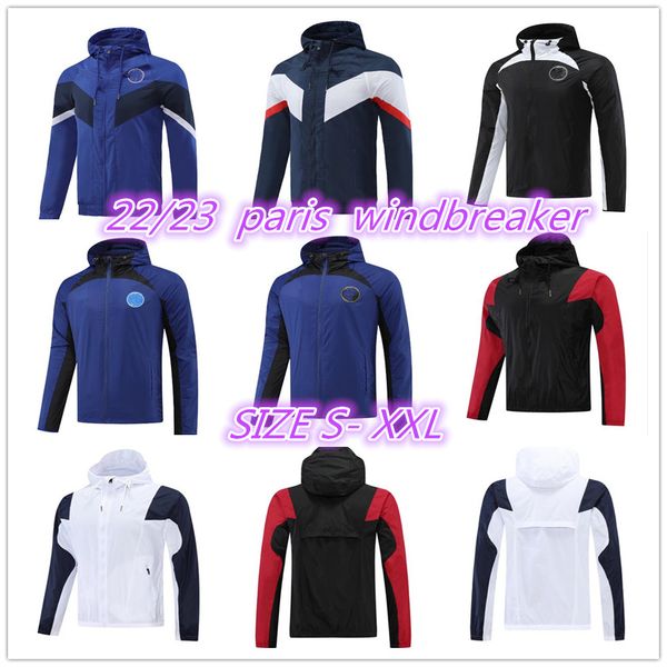 22 23 hooded psgs windbreaker tracksuit men football soccer long sleeve full zipper 2022 2023 paris hoodie sergio ramos mbappe football jack, Black
22 23 hooded psgs windbreaker tracksuit men football soccer long sleeve full zipper 2022 2023 paris hoodie sergio ramos mbappe football jack, Black