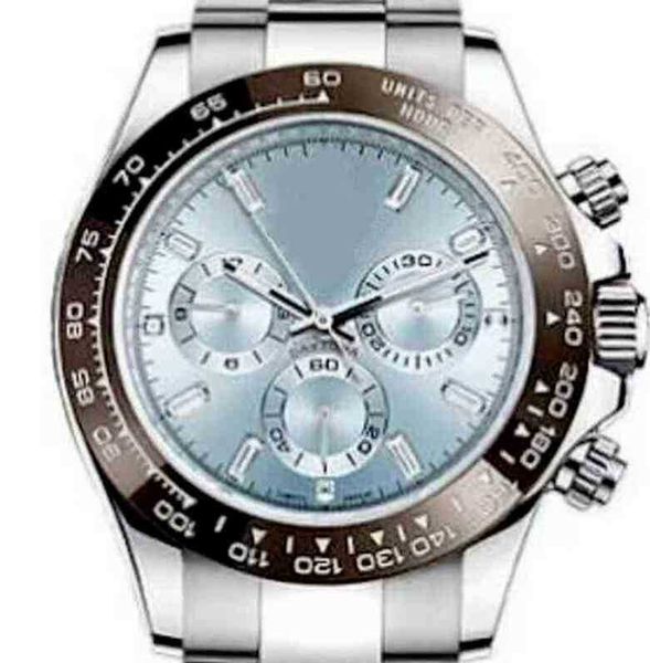 men automatic mechanical watches ice blue dial 116506 bludo stainless steel sapphire ceramic bezel diamonds sport watch 40mm
men automatic mechanical watches ice blue dial 116506 bludo stainless steel sapphire ceramic bezel diamonds sport watch 40mm