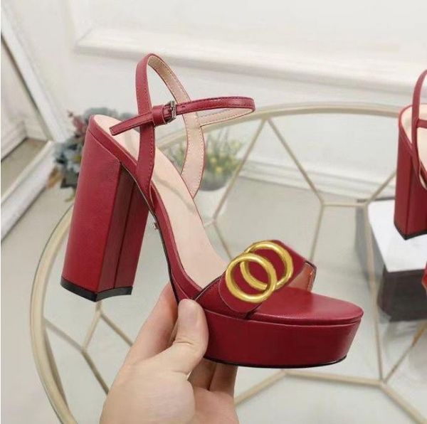 classic high heeled sandals party 100% leather women dance shoe designer cowhide heels 10cm lady metal belt buckle thick heel woman shoes la, Black
classic high heeled sandals party 100% leather women dance shoe designer cowhide heels 10cm lady metal belt buckle thick heel woman shoes la, Black
