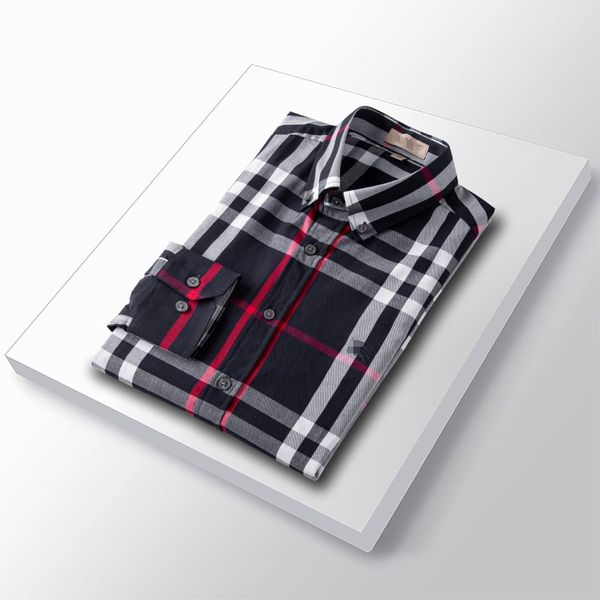 spring and autumn new long sleeve shirt men slim grid young leisure luxury business fashion non - ironing shirt#11, White;black
spring and autumn new long sleeve shirt men slim grid young leisure luxury business fashion non - ironing shirt#11, White;black