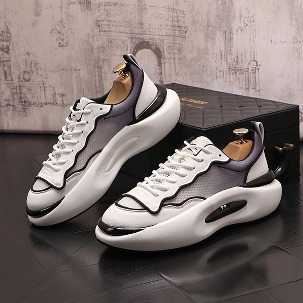 classic designer dress wedding party shoes luxury fashion mesh breathable lace-up casual sneakers round toe air cushion business driving wal, Black
classic designer dress wedding party shoes luxury fashion mesh breathable lace-up casual sneakers round toe air cushion business driving wal, Black