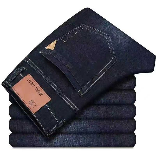 jeans men's work stretch straight tube loose large middle-aged wear-resistant work pants, Blue
jeans men's work stretch straight tube loose large middle-aged wear-resistant work pants, Blue