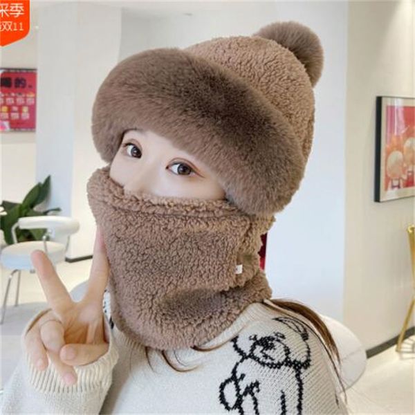 new scarf beanie set fashion mens ladies plush thicken caps windproof bib mask ear protection cold insulation hats, Blue;gray
new scarf beanie set fashion mens ladies plush thicken caps windproof bib mask ear protection cold insulation hats, Blue;gray