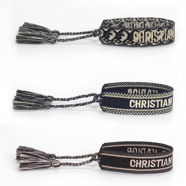 women's fashion bracelets luxury d brand designer bangle embroidered braided bracelet wedding bohemian letter hand rope trinket men gir, Golden;silver
women's fashion bracelets luxury d brand designer bangle embroidered braided bracelet wedding bohemian letter hand rope trinket men gir, Golden;silver