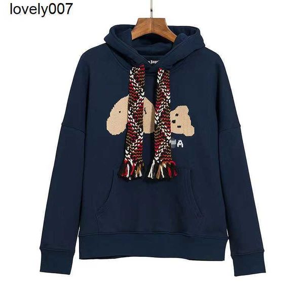 men's hoodies sweatshirts chaopai palmss tassel ribbon broken bear embroidery plush hoodie sweater men's women's coat, Black
men's hoodies sweatshirts chaopai palmss tassel ribbon broken bear embroidery plush hoodie sweater men's women's coat, Black
