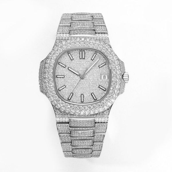 diamond watch mens watches fully automatic mechanical watch wristwatch 40mm sapphire stainless steel strap design multi-function wristwatche, Slivery;brown
diamond watch mens watches fully automatic mechanical watch wristwatch 40mm sapphire stainless steel strap design multi-function wristwatche, Slivery;brown