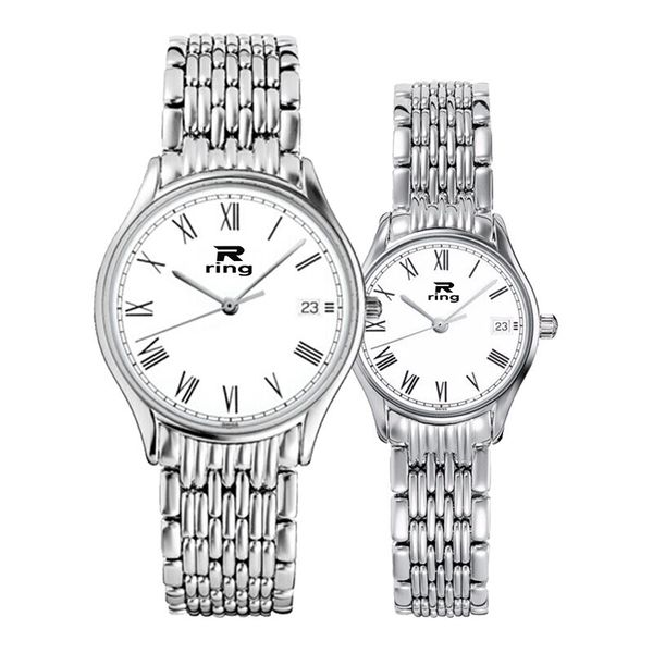 classic couple watch simple and atmospheric 316l stainless steel factory direct sale products, Slivery;brown
classic couple watch simple and atmospheric 316l stainless steel factory direct sale products, Slivery;brown