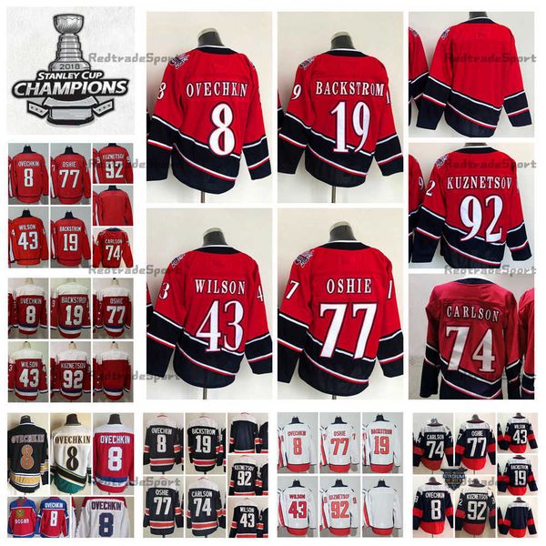 2021 reverse retro 8 alex ovechkin hockey jerseys tj oshie nicklas backstrom evgeny kuznetsov 43 tom wilson john carlson stanley cup, Black
2021 reverse retro 8 alex ovechkin hockey jerseys tj oshie nicklas backstrom evgeny kuznetsov 43 tom wilson john carlson stanley cup, Black