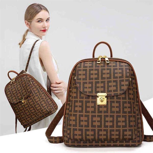 multi functional printed backpack women's 2022 summer new large capacity backpack travel bag trend purses
multi functional printed backpack women's 2022 summer new large capacity backpack travel bag trend purses