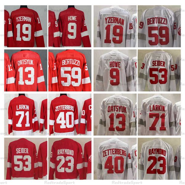 2021 reverse retro 71 dylan larkin hockey jerseys 59 tyler bertuzzi 23 lucas raymond 53 moritz seider henrik zetterberg gordie howe steve, Black
2021 reverse retro 71 dylan larkin hockey jerseys 59 tyler bertuzzi 23 lucas raymond 53 moritz seider henrik zetterberg gordie howe steve, Black