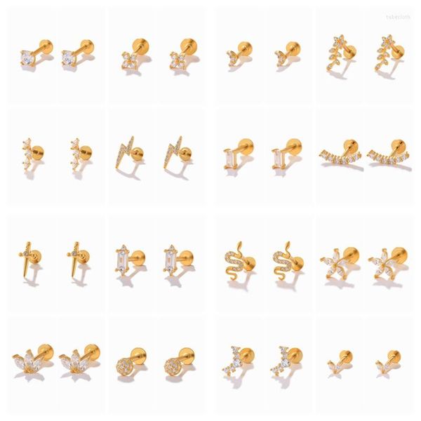 stud earrings canner 2pcs cubic zirconia flat back piercing cartilage 925 sterling silver for women labret lip earring jewelry, Golden;silver
stud earrings canner 2pcs cubic zirconia flat back piercing cartilage 925 sterling silver for women labret lip earring jewelry, Golden;silver