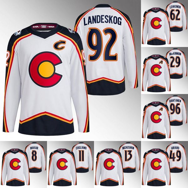 colorado cale makar avalanche 2023 reverse retro jersey nathan mackinnon gabriel landeskog nazem kadri mikko rantanen andrew cogliano valeri, Black;red
colorado cale makar avalanche 2023 reverse retro jersey nathan mackinnon gabriel landeskog nazem kadri mikko rantanen andrew cogliano valeri, Black;red
