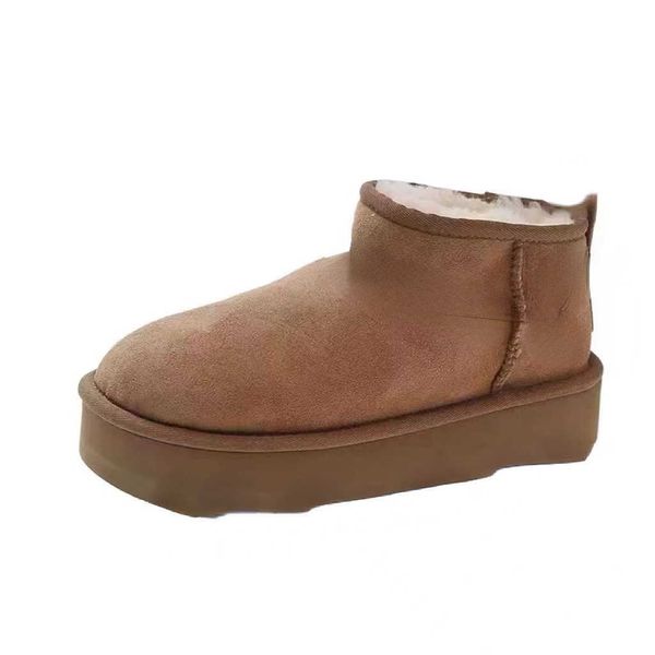 brand casual shoes fashionable joker winter new fur integrated snow boots women's thick bottom short boots, Black
brand casual shoes fashionable joker winter new fur integrated snow boots women's thick bottom short boots, Black