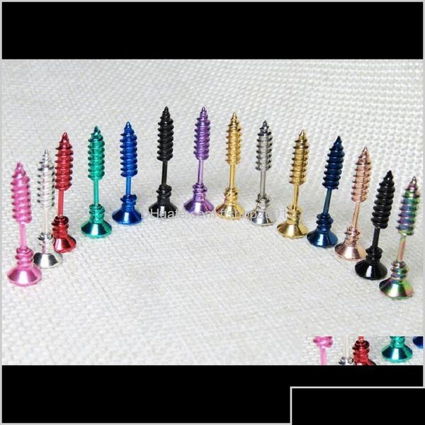 stud 13 colors fashion stainless steel screw earrings men women lover earring novelty jewelry lgpp1 ccb3q dr otrot, Golden;silver
stud 13 colors fashion stainless steel screw earrings men women lover earring novelty jewelry lgpp1 ccb3q dr otrot, Golden;silver