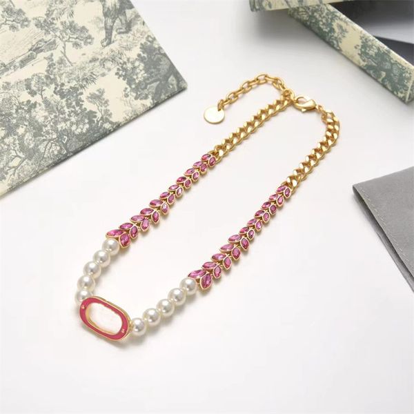 women men necklace luxury designer necklace silver rose white pearl fashion jewellery bracelet bangle heavy letter pendant designers jewelry
women men necklace luxury designer necklace silver rose white pearl fashion jewellery bracelet bangle heavy letter pendant designers jewelry