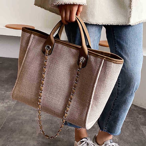 evening bags women casual tote designer shoulder bag female new chain messenger bolso canvas leisure large capacity handbags for 2022 220623
evening bags women casual tote designer shoulder bag female new chain messenger bolso canvas leisure large capacity handbags for 2022 220623