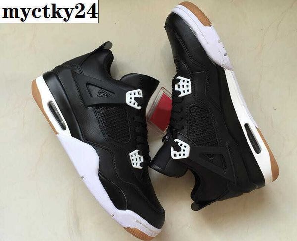 new fashion 4 black white gum brown man designer basketball shoes special edition iv custom sports trainers come with box size us7-13
new fashion 4 black white gum brown man designer basketball shoes special edition iv custom sports trainers come with box size us7-13