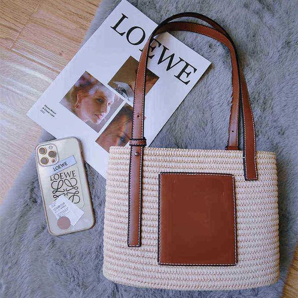 evening bags hand-woven luojia straw hand bill shoulder cotton artificial leather material accessories handles and label 220623
evening bags hand-woven luojia straw hand bill shoulder cotton artificial leather material accessories handles and label 220623