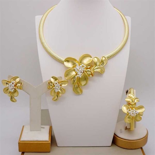 brazil gold flower women's jewelry set dubai necklace italian style bracelet jewelry set, Golden;silver
brazil gold flower women's jewelry set dubai necklace italian style bracelet jewelry set, Golden;silver
